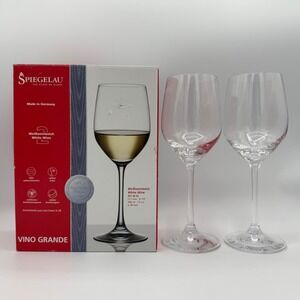 Spiegelau Vino Grande White Wine Glasses Lot of 10 Open Box 5 Sets of 2